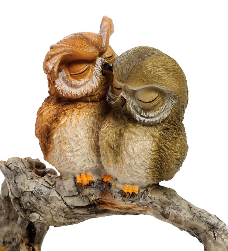 Фигурка Пара сов The Comical World of Stratford RV-874, портретный вид