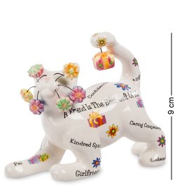 Статуэтка из керамики Кот Френд