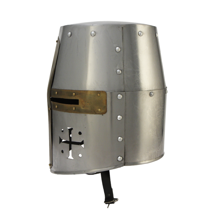 Шлем крестоносца с медной отделкой Ведро Nautical NA-36190, вид профиль