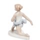 Статуэтка из фарфора Девочка Балерина выпад вперед Pavone JP-27/ 17, фотография со спины