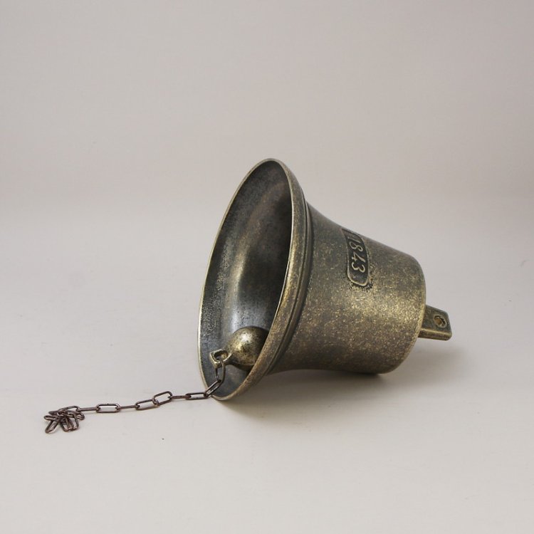 Рында без крепления под старину - Диаметр 21 см Alberti Livio AL-82-313-ANT, фото сбоку