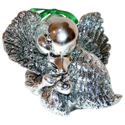 Статуэтка Утка, кормящая утят