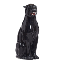 Статуэтка из керамики Черная Пантера высота 75 см