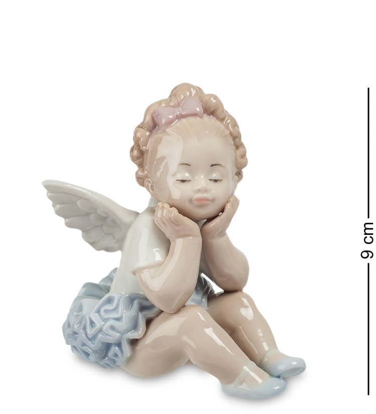 Статуэтка из фарфора Балерина ангелочек Pavone JP-27/32