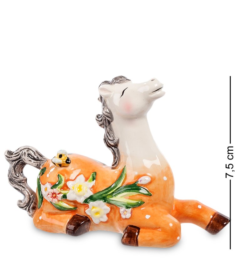 Статуэтка из керамики Лошадь Муза Pavone CMS-47/ 3