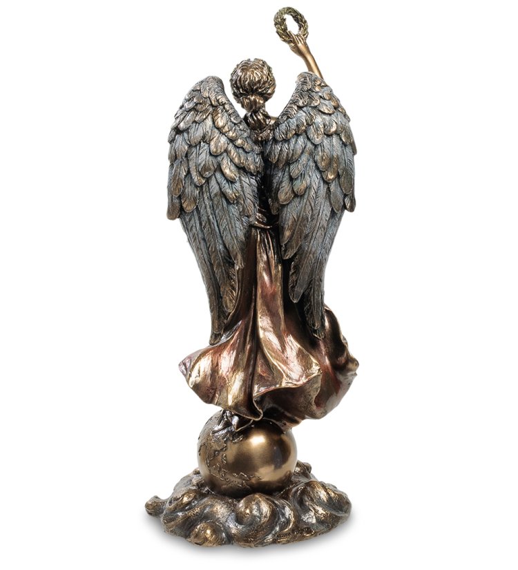 Статуэтка Ангел над Землей Veronese WS-879, оборотная сторона
