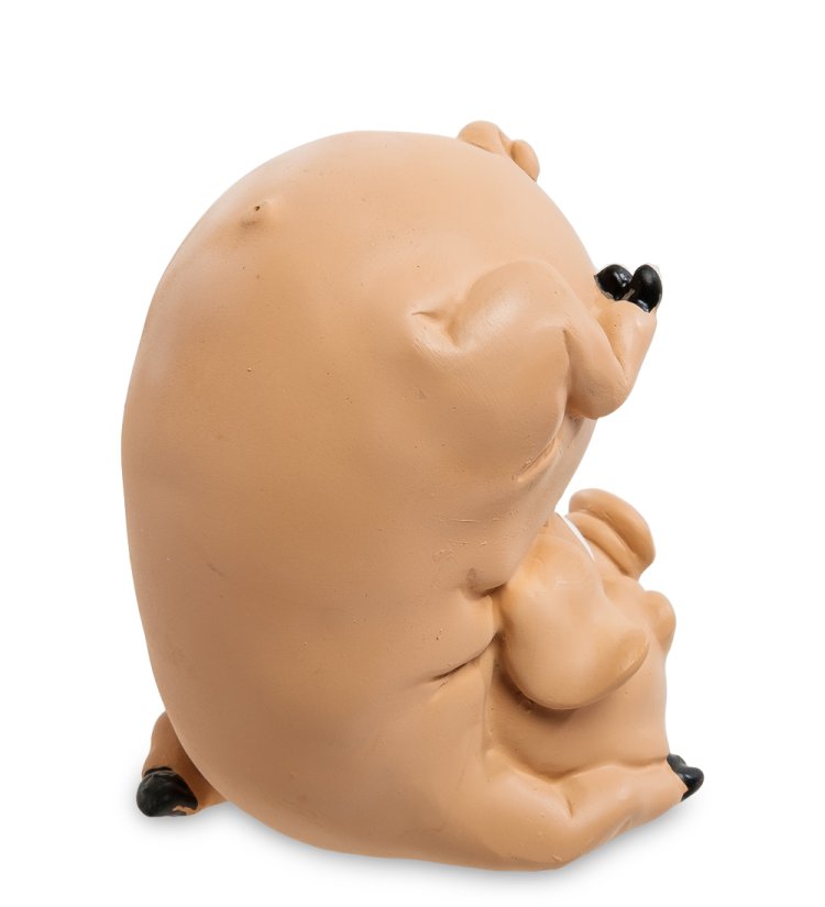 Статуэтка Свинка Позитивчик The Comical World of Stratford RV-619, оборотная сторона