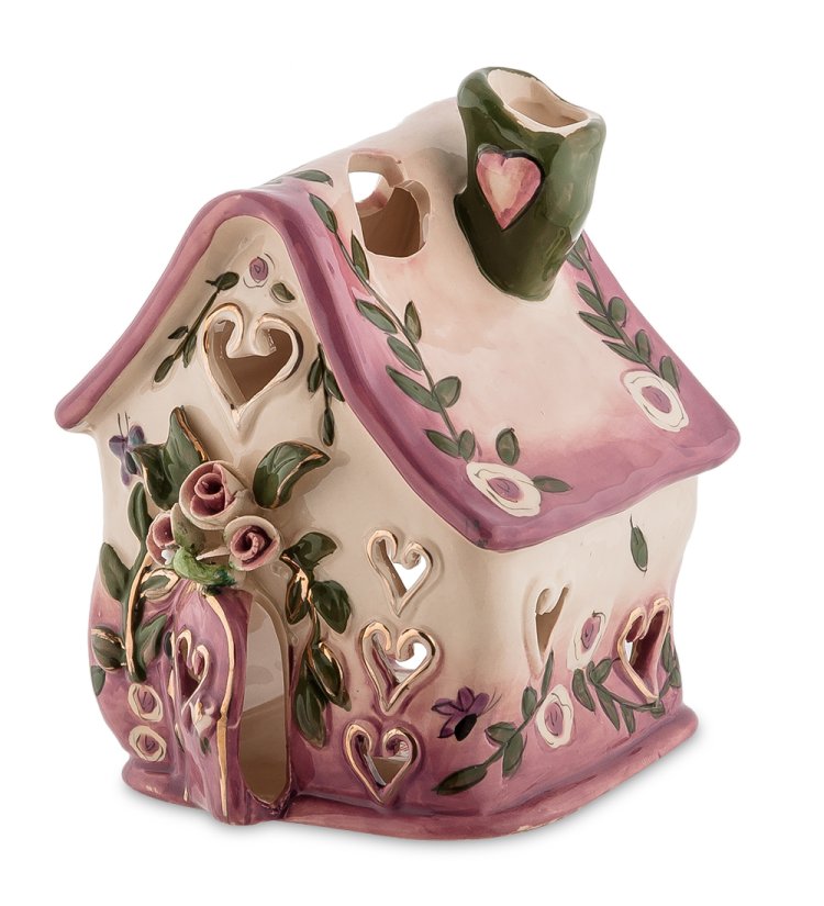 Подсвечник Розовый домик Blue Sky BS-185