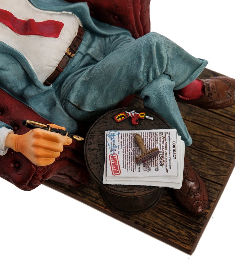 Фигурка Начальник с сигарой - The Big Boss Forchino FO-84016, увеличенный вид сверху