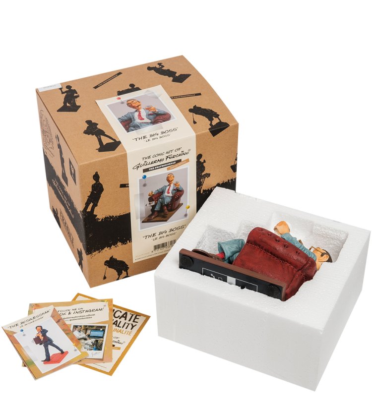 Фигурка Начальник с сигарой - The Big Boss Forchino FO-84016, упаковочный вид