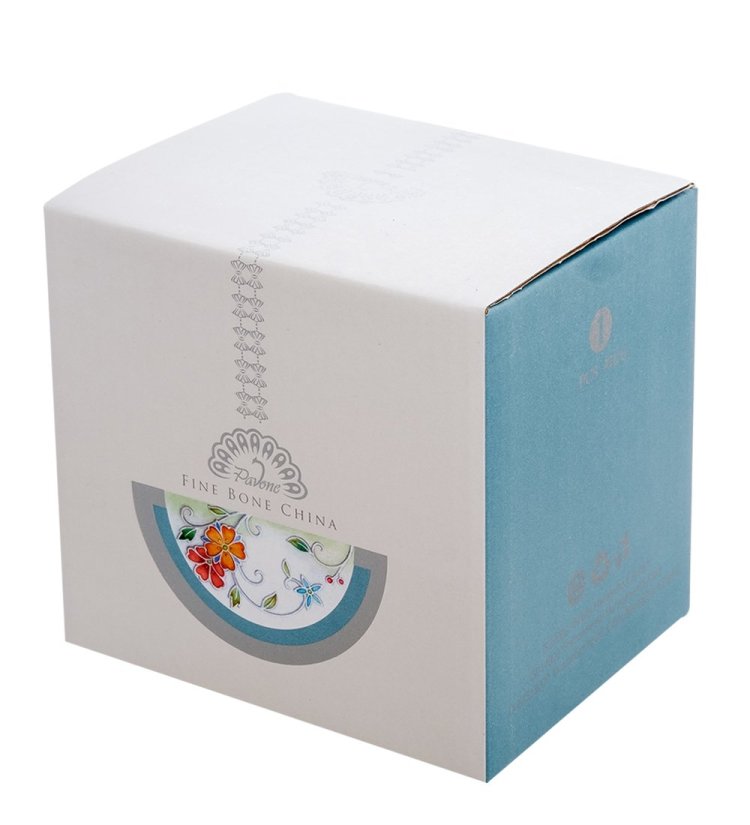Кружка из фарфора Цветущая сакура Pavone JK-300, упаковка