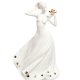 Статуэтка из бисквитного фарфора леди с птичкой Pavone JP-48/ 16