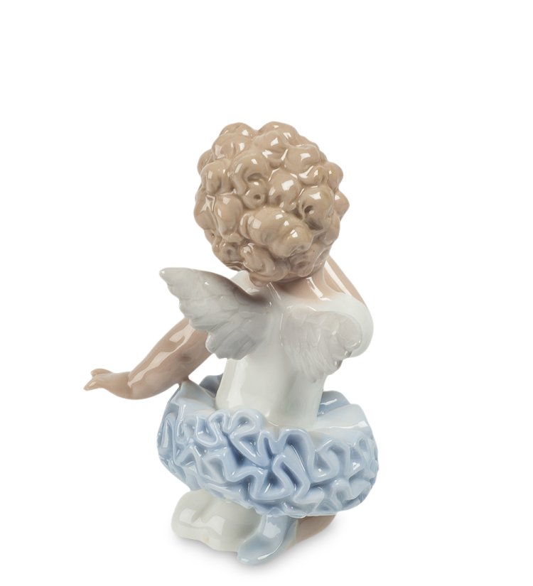 Статуэтка из фарфора Ангелочек Балерина Pavone JP-27/33, фотография со спины