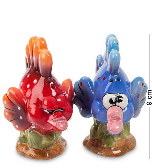 Набор соль-перец Рыбки на Камне Pavone CMS-14/ 2