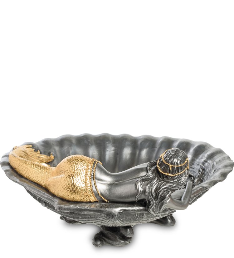 Ваза Русалка на Ракушке Veronese WS-43, оборотная сторона