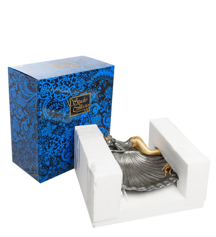 Ваза Русалка на Ракушке Veronese WS-43, упаковочный вид