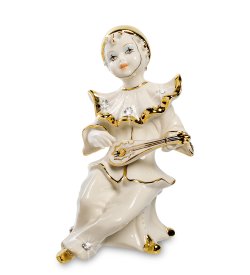 Статуэтка Пьеро с гитарой