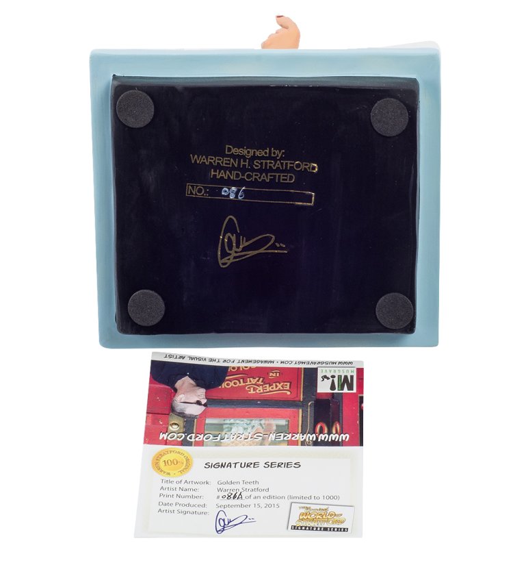 Статуэтка Медсестра на работе The Comical World of Stratford STD-20, вид снизу