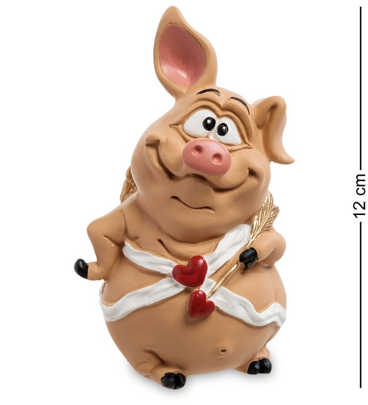 Статуэтка Свинка Амурчик The Comical World of Stratford RV-620
