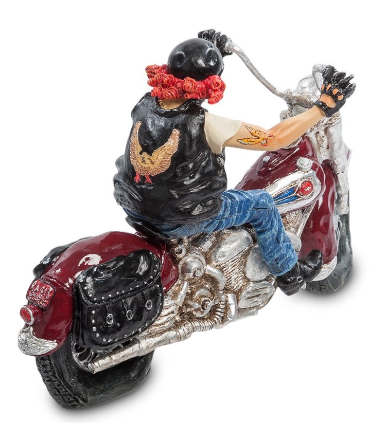 Фигурка Байкер на Мотоцикле - The Motorbike Forchino FO-85031, оборотная сторона