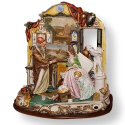 Статуэтка из фарфора Антикварный магазин