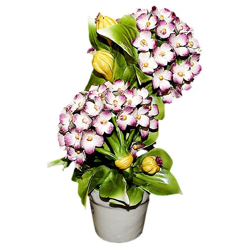 Фарфоровая статуэтка Гортензия