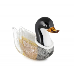 Статуэтка из Муранского стекла Янтарная утка