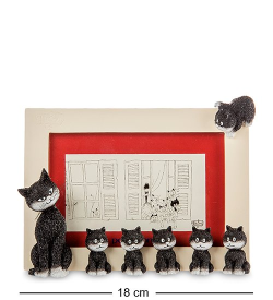 Фоторамка Котики - Дружный ряд