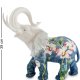 Статуэтка из фарфора Большой Слон с поднятым хоботом Pavone JP-96/ 11