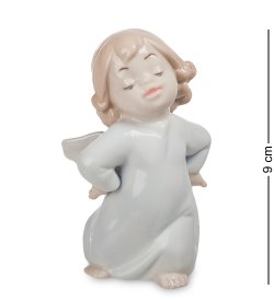 Статуэтка из фарфора Ангелочек идущий