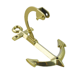 Золотой Кронштейн Якорь для рынды диаметром 18- 21 см