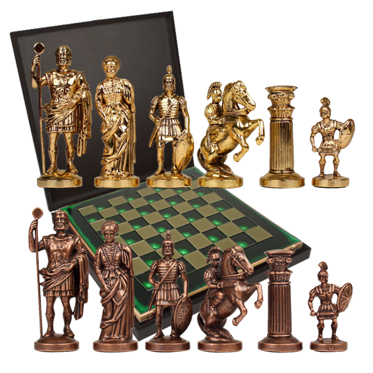 Большие Шахматы Греко-Римский период, Зеленая доска Manopoulos MP-S-11-C-44-GRE