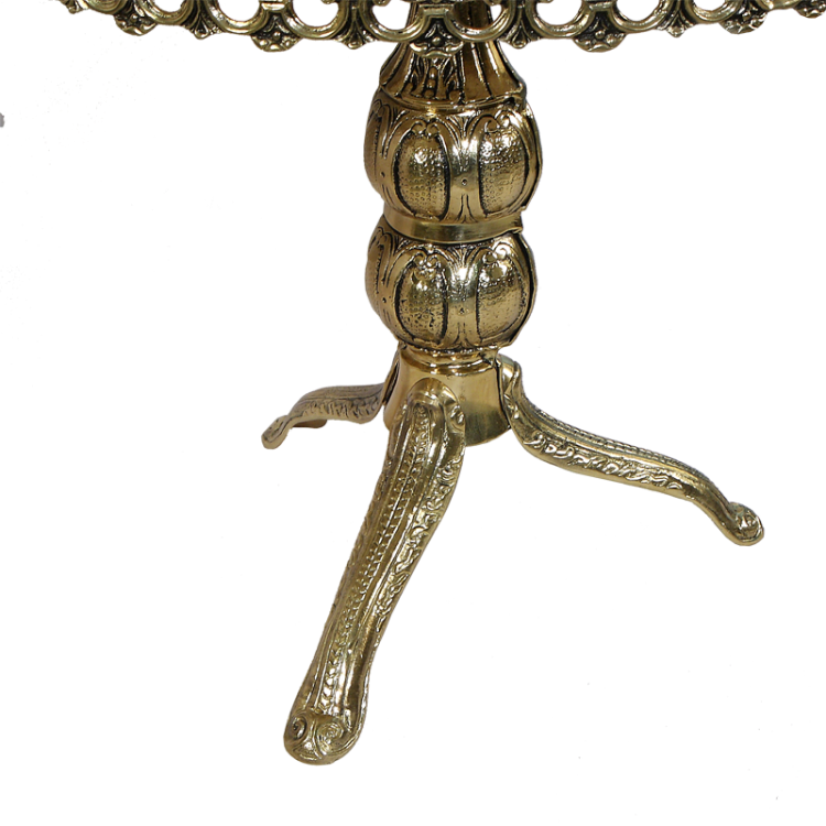 Столик из бронзы Редонда с мраморной столешницей Bello De Bronze BP-50204-D, фотография ножки