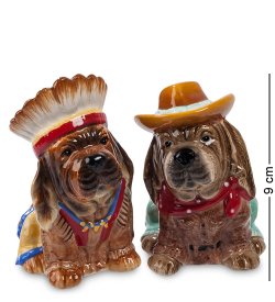 Набор соль-перец Шериф и Вождь