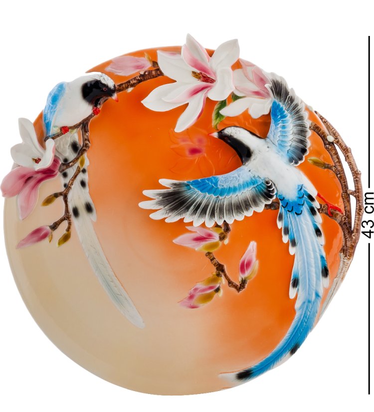 Декоративная тарелка Весенние мотивы Pavone FM-48