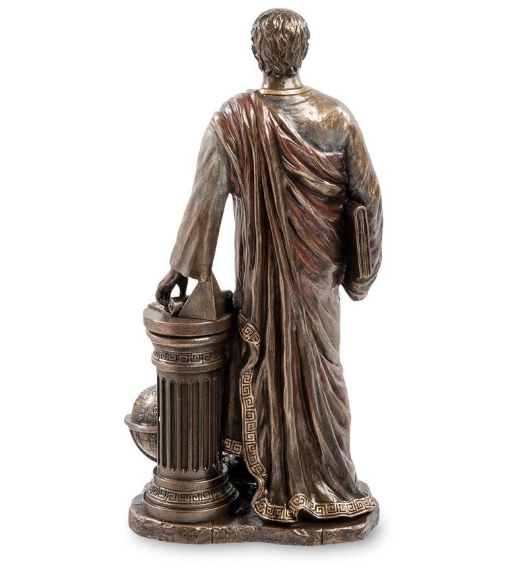 Статуэтка Пифагор Veronese WS-923, оборотная сторона