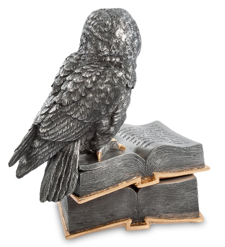 Шкатулка Лесная Сова на страницах книги Veronese WS-48, оборотная сторона