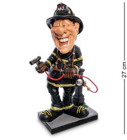 Статуэтка Улыбающийся Пожарный