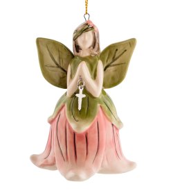 Колокольчик из керамики Ангел