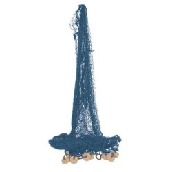 Рыболовная сеть Голубая (декоративная)