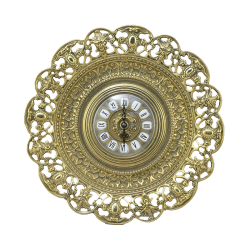 Настенные часы округлой формы в стиле Барокко