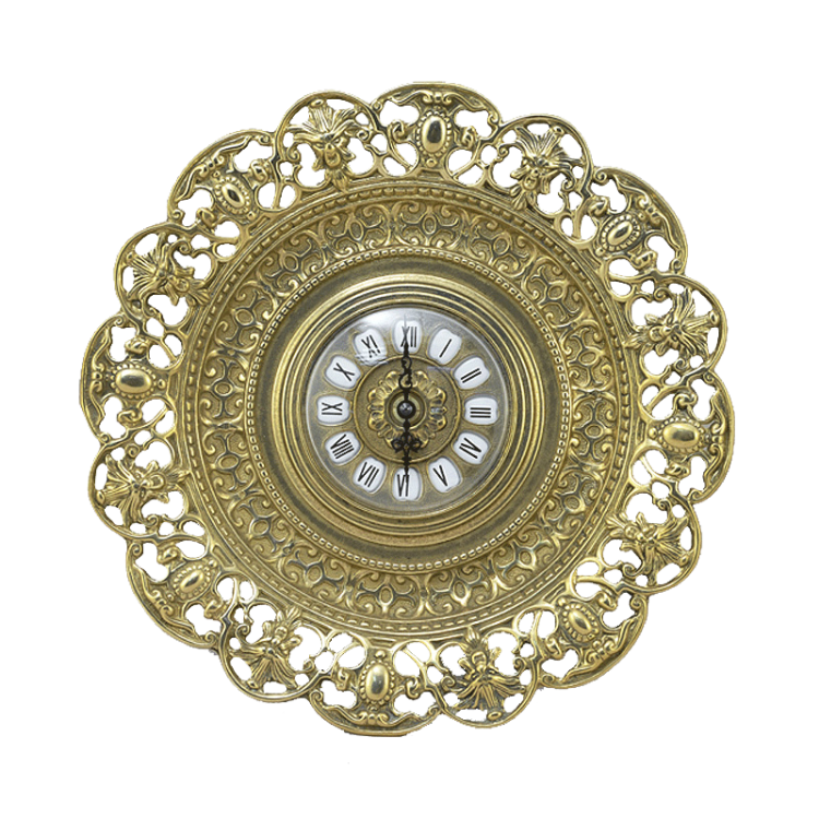 Настенные часы округлой формы в стиле Барокко Alberti Livio AL-82-104