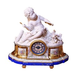 Часы из фарфора Время путешествий