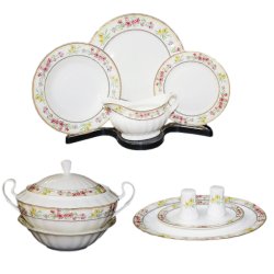 Столовый сервиз Клематисы