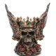 Статуэтка Крылатый череп в короне Veronese WS-1067