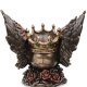 Статуэтка Крылатый череп в короне Veronese WS-1067, фотография с обратной стороны