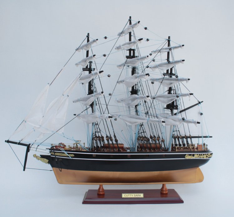 Модель парусного корабля Cutty Sark, США, 52 см TS-0022-SE-40, фотография 2