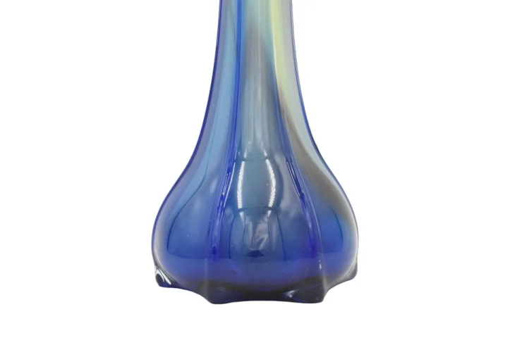 Ваза для цветов из муранского стекла Солнышко Mirho 28026, вид нижней части