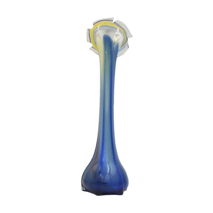 Ваза для цветов из муранского стекла Солнышко Mirho 28026, оборотная сторона