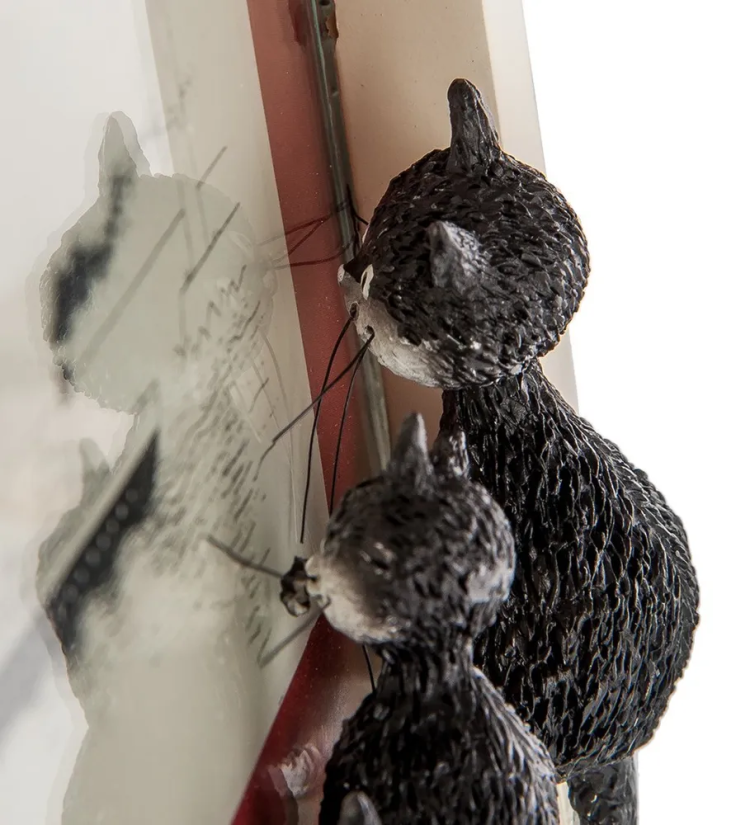 Фоторамка Кошачья Троица Parastone DUB 41, увеличенный вид деталей